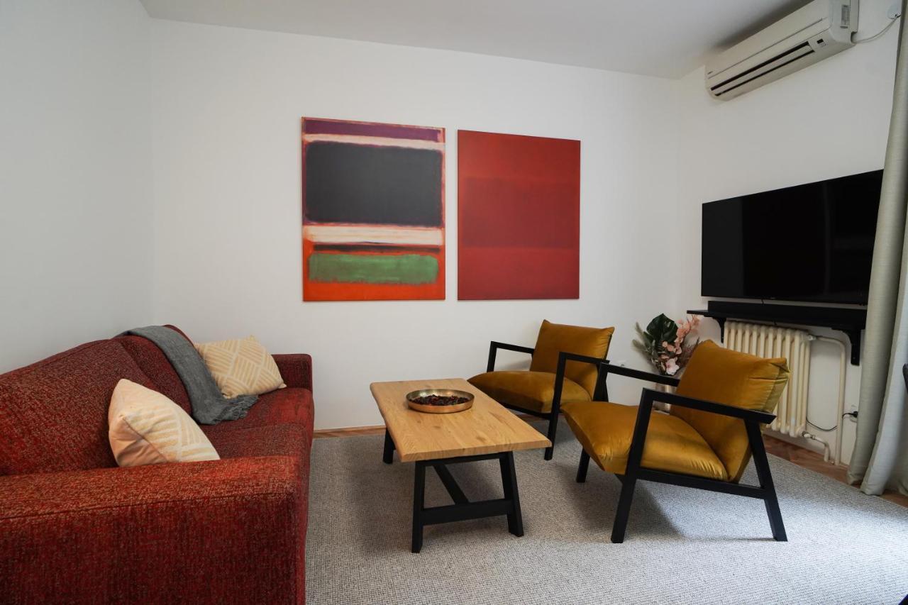 Quiet Luxury Family Apt Belgrade Fortress Center Buitenkant foto
